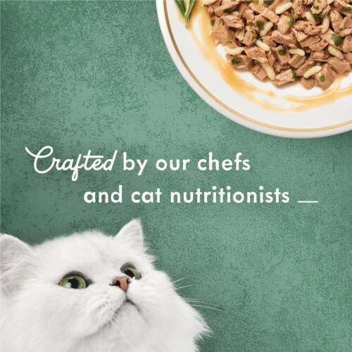 Purina Fancy Feast Wet Cat Food, Medleys Tuna Tuscany With Long Grain Rice & Greens in Savory Sauce Perspective: top