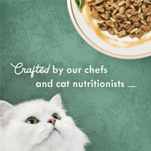 Purina Fancy Feast Medleys Wet Cat Food Tender Turkey Tuscany in Savory Broth Perspective: top