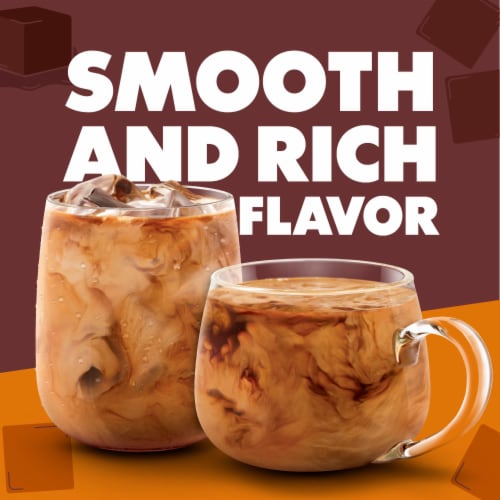 Coffee mate Zero Sugar Chocolate Caramel Liquid Coffee Creamer Perspective: top