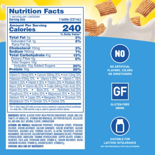 Carnation Breakfast Essentials® Golden Grahams™ Breakfast Drink Perspective: top