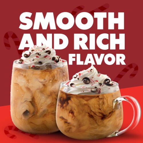 Coffee Mate Zero Sugar Peppermint Mocha Coffee Creamer Perspective: top