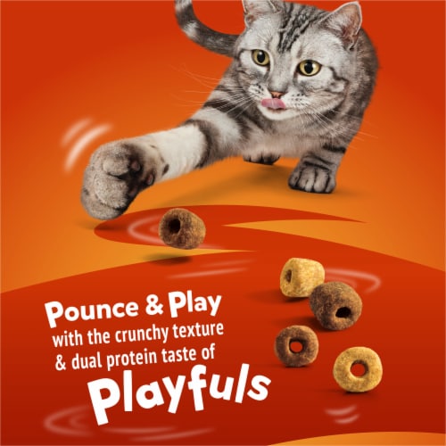 Purina Friskies Playfuls Cat Treats Chicken & Liver Flavor Perspective: top