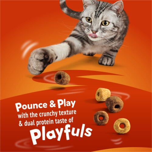 Purina Friskies Playfuls Cat Treats Chicken & Liver Flavor Perspective: top