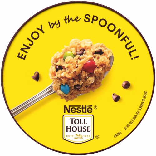 Nestle® Toll House® Edible Peanut Butter Chocolate Chip Cookie Dough Perspective: top