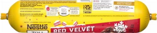 Nestle® Toll House® Red Velvet Cookie Dough with Premier White Morsels Perspective: top