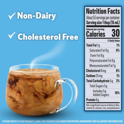 Coffee Mate® Vanilla Almond Milk & Oat Milk Non Dairy Coffee Creamer Perspective: top