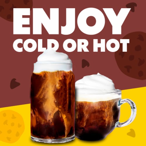 Coffee mate Brown Butter Chocolate Chip Cookie Flavored Cold Foam Creamer Non-Dairy 50 Servings Perspective: top