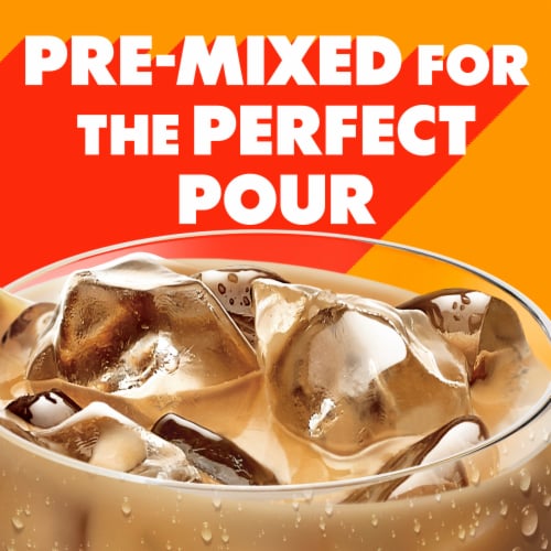 Coffee mate Caramel Flavored Iced Coffee Non-Dairy Cold Coffee Ready to Drink Perspective: top