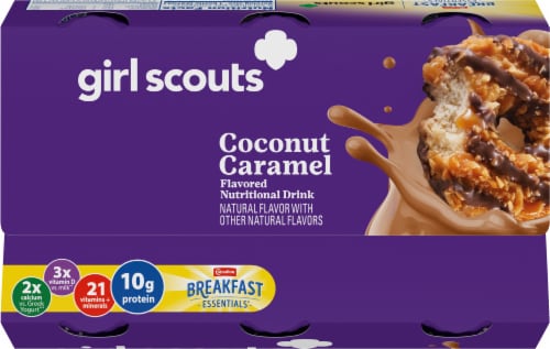 Carnation Breakfast Essentials® Girl Scouts Coconut Caramel Perspective: top
