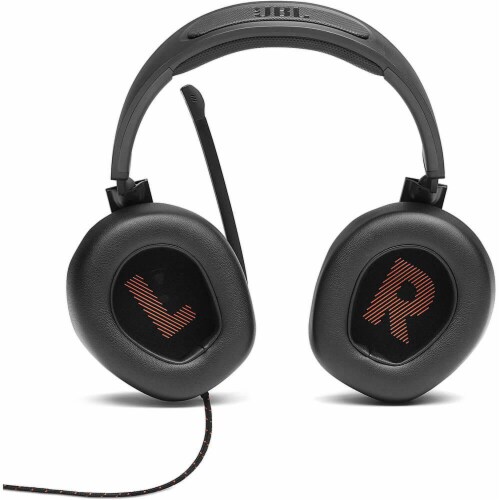 JBL Quantum 200 - Wired Over-Ear Gaming Headphones Perspective: top
