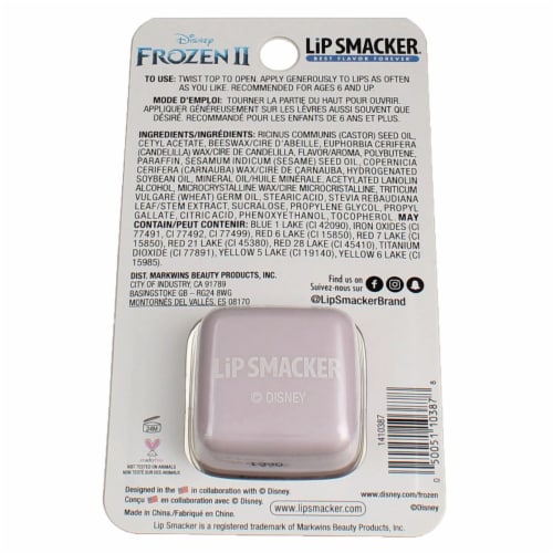 Lip Smacker® Frozen 2 Anna Magical Berry Lip Balm Keychain Perspective: top