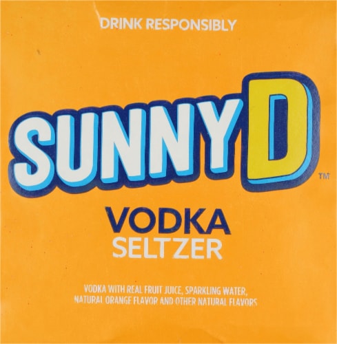 SunnyD™ Vodka Seltzer Perspective: top