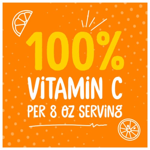 SUNNYD® Tangy Original Orange Juice Drink Perspective: top