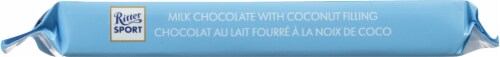 Ritter Sport Milk Chocolate with Coconut Perspective: top