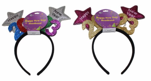 Klein International Ltd New Years Eve Headbands - Assorted Perspective: top