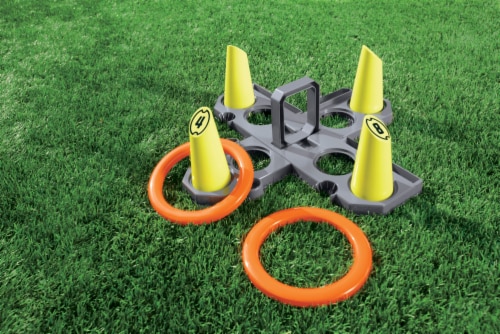 Little Tikes Hours of Fun 4-in-1 Backyard Games Perspective: top