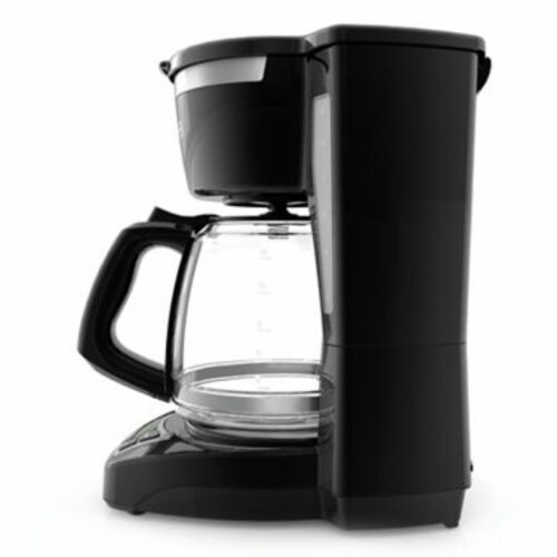 BLACK + DECKER 12-Cup Programmable Coffee Maker - Black Perspective: top