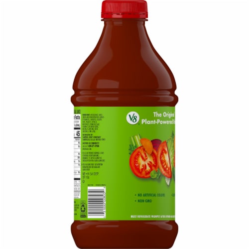V8 Original 100% Vegetable Juice Perspective: top