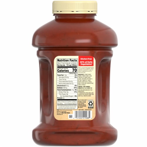 Prego® Traditional Pasta Sauce Value Size Perspective: top