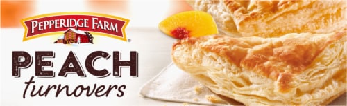 Pepperidge Farm Peach Turnovers Perspective: top