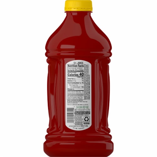 V8 Splash Berry Blend Flavored Juice Beverage Perspective: top