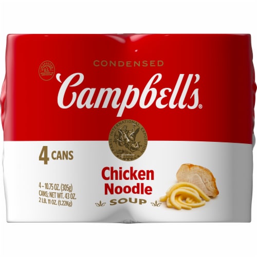 Campbell's® Condensed Chicken Noodle Soup Perspective: top
