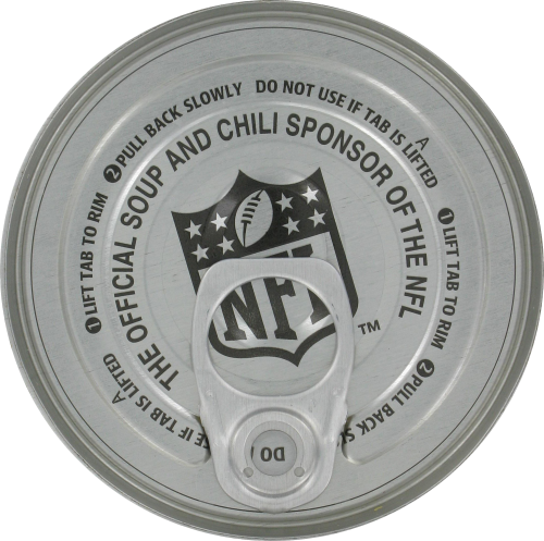 Campbell's Chunky Hearty Beef Barley Soup Perspective: top