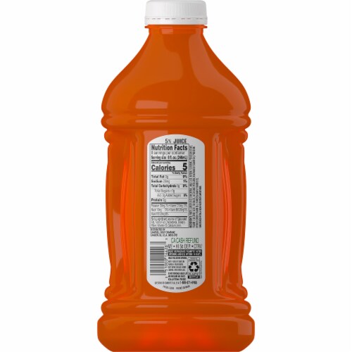 V8 Splash® Diet Tropical Blend Flavored Juice Beverage Bottle Perspective: top