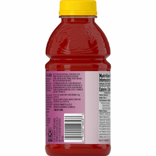 V8 Splash® Berry Blend Flavored Juice Beverage Perspective: top