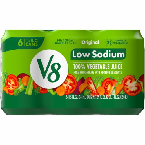 V8 Original 100% Vegetable Juice, 12 fl oz - Kroger