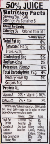 V8 V-Fusion Light Strawberry Banana Juice Perspective: top