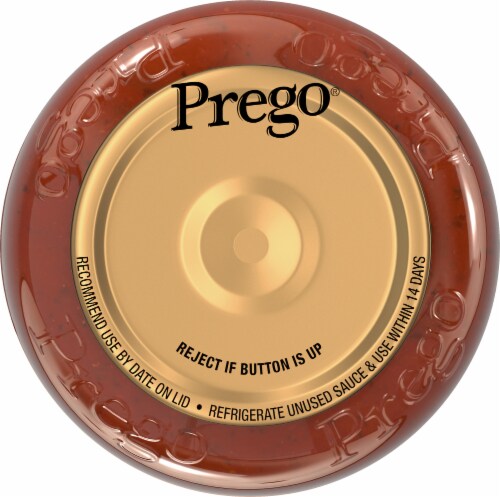 Prego® Lower Calorie Traditional Italian Pasta Sauce Perspective: top
