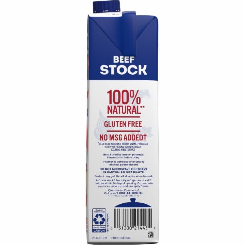 Swanson® 100% Natural Beef Stock Perspective: top
