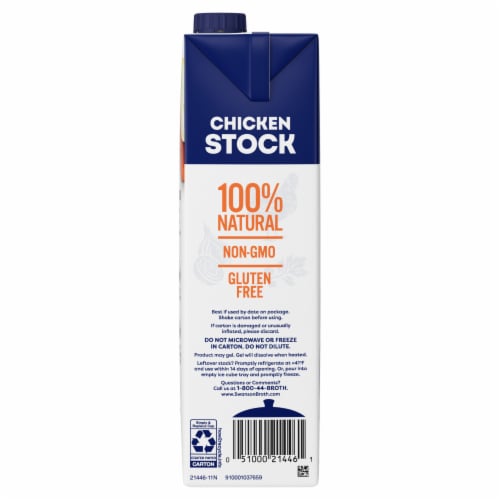 Swanson® 100% Natural Chicken Stock Perspective: top