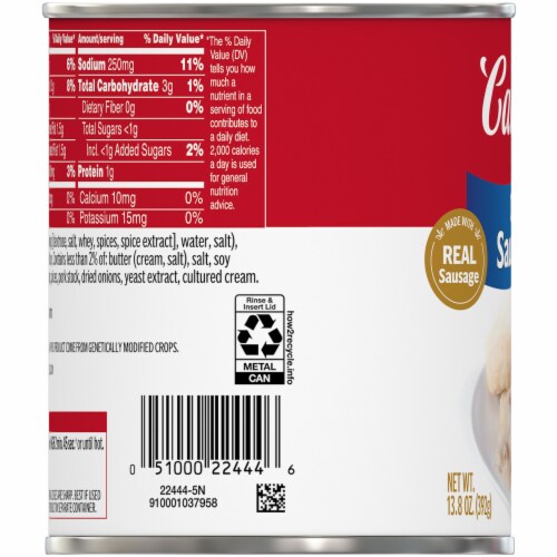 Campbell's® Country Style Sausage Gravy Perspective: top