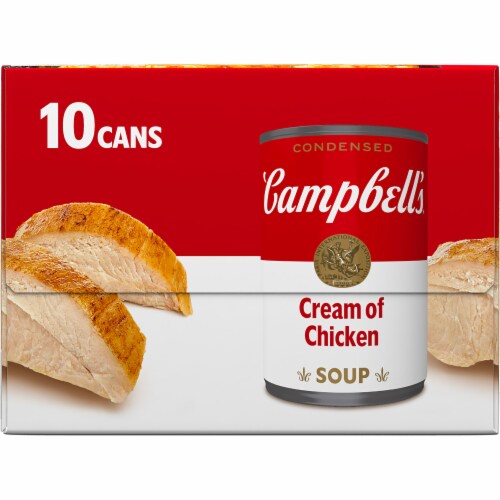 Campbell's® Condensed Cream of Chicken Soup Perspective: top