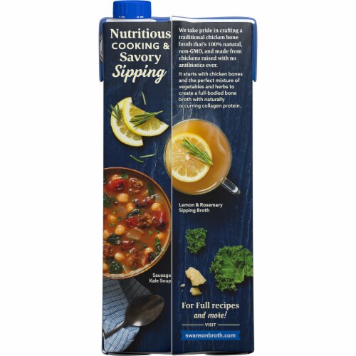 Swanson® Chicken Bone Broth Perspective: top