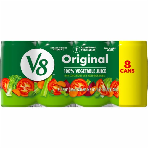 V8® Original 100% Vegetable Juice Perspective: top