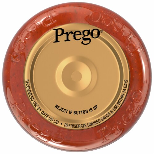 Prego® Plus Plant Protein Roasted Garlic & Herb Pasta Sauce Perspective: top