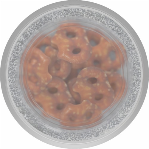 Campbell's® Tomato & Stars with Mini Pretzel Crisps Soup Perspective: top