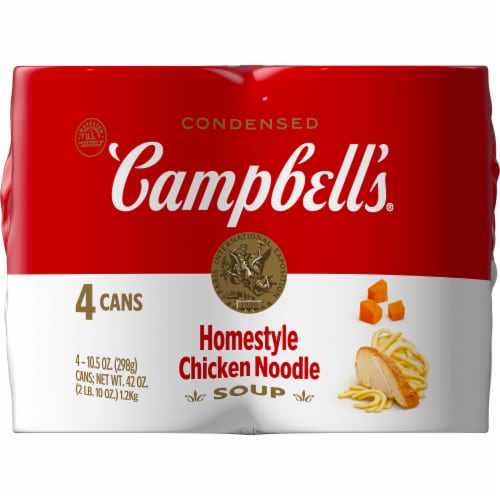 Campbell's® Condensed Homestyle Chicken Noodle Soup Perspective: top