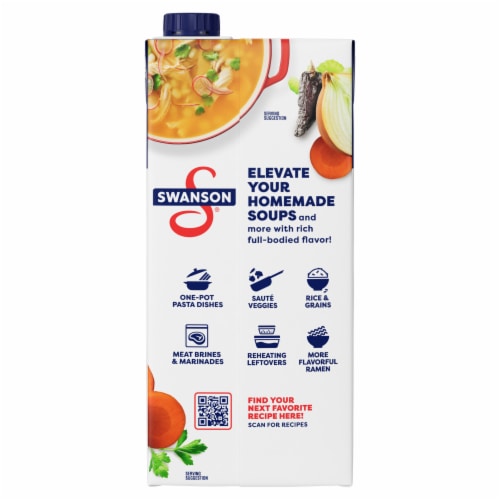 Swanson 100% Natural Spicy Chicken Broth Perspective: top