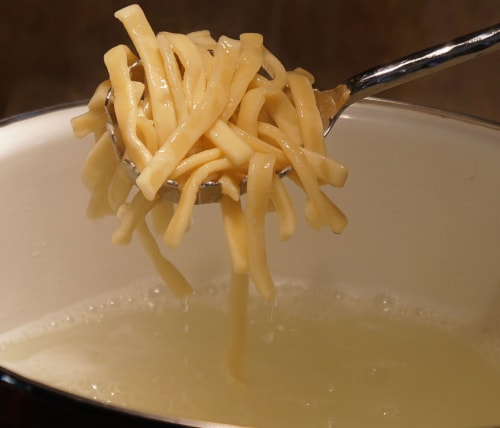 John's Pasta Cheese Cavatelli Perspective: top