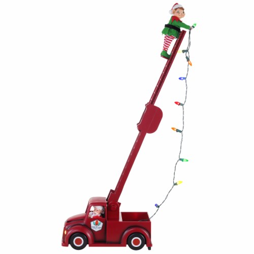 Mr. Christmas Santa's Santa's Utility Truck Holiday Décor Perspective: top