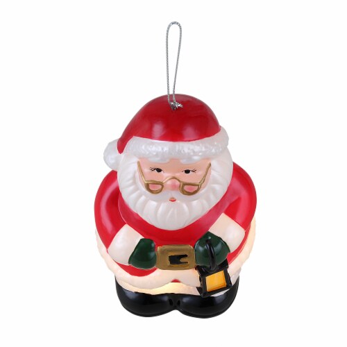Blow Mold Santa LED Perspective: top