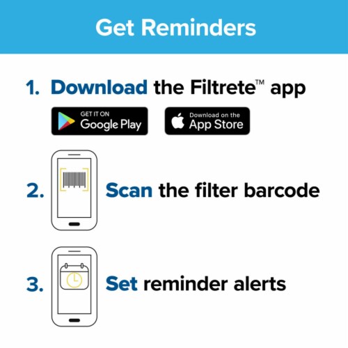 Filtrete™ Allergen Defense Furnace AC Air Filter 1000 MPR Perspective: top