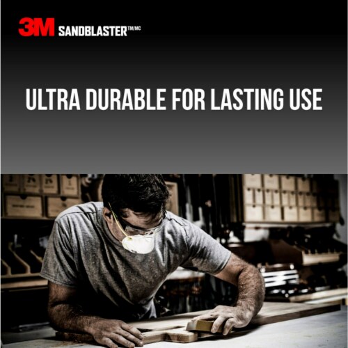 3M™ SandBlaster™ Advanced Sanding Sponge Perspective: top