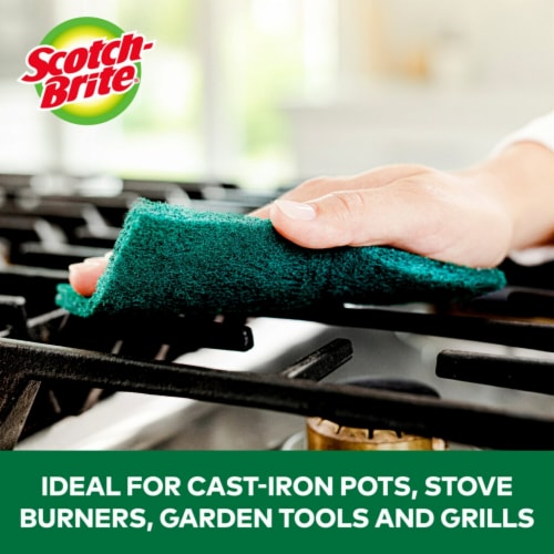 Scotch-Brite® Heavy Duty Scour Pads Perspective: top