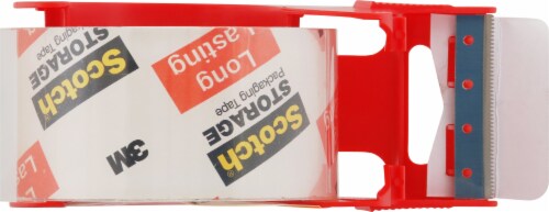 Scotch® Moving & Storage Clear Packaging Tape Perspective: top