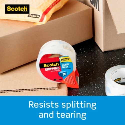 Scotch® Heavy Duty Shipping Packing Tape & Dispenser Perspective: top